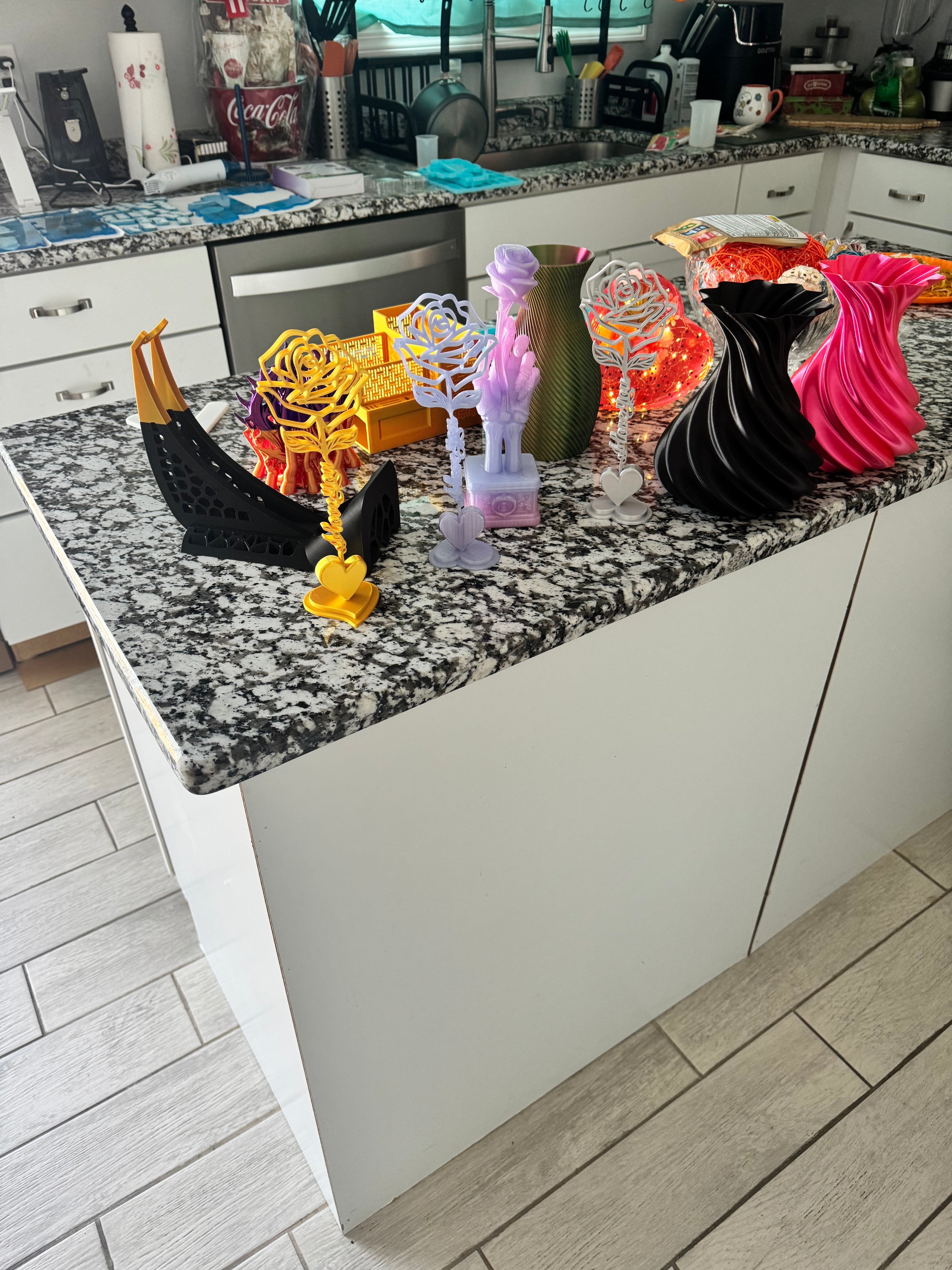 Custom vases in all colors and variations