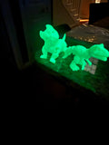 Articulated Glow in the Dark Figurines
