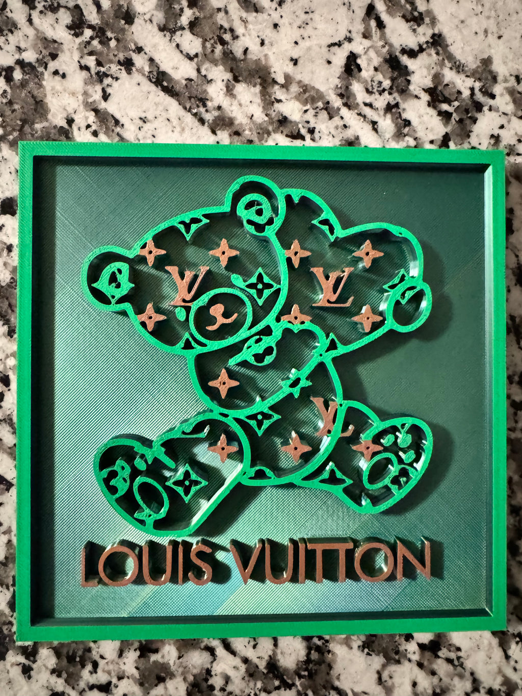 Louis Bear designer wall art