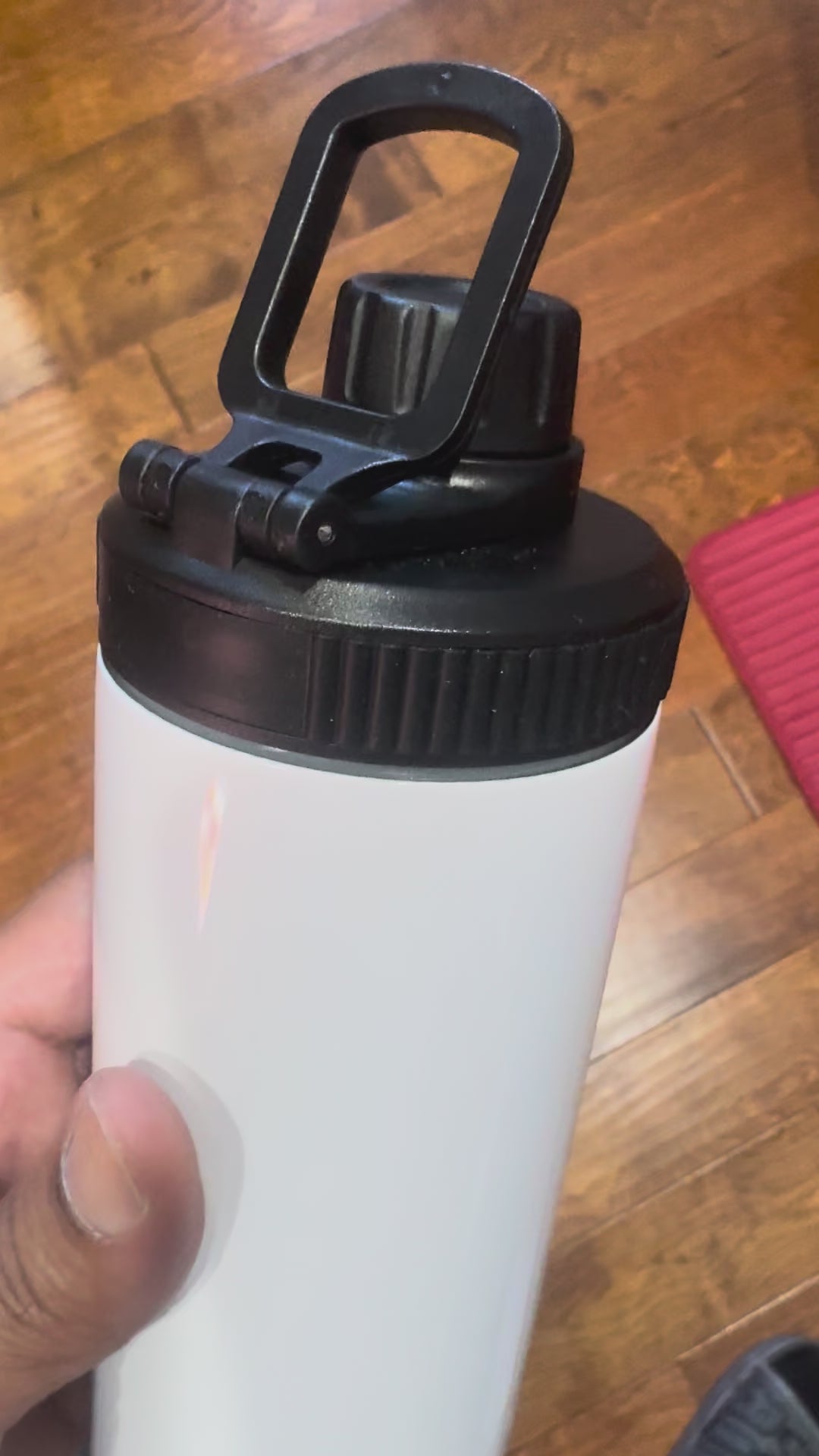 Tumbler with handle and drink hole for convenience 20.oz fully customizable